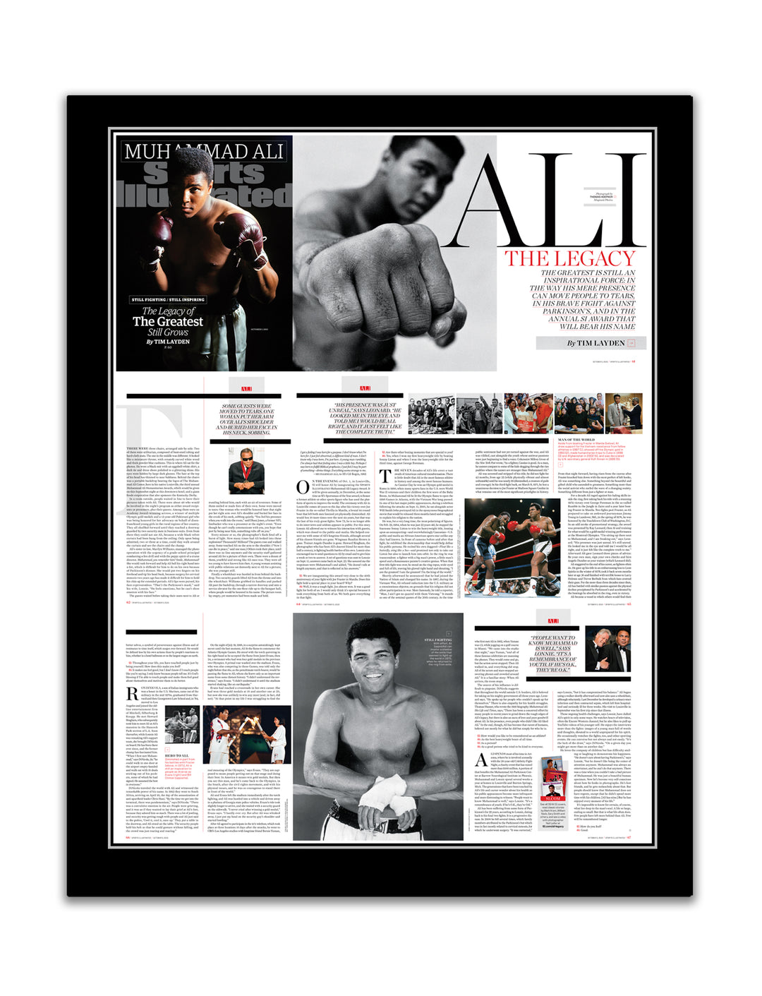 Muhammad Ali "The Legacy of The Greatest Still Grows", October 2015