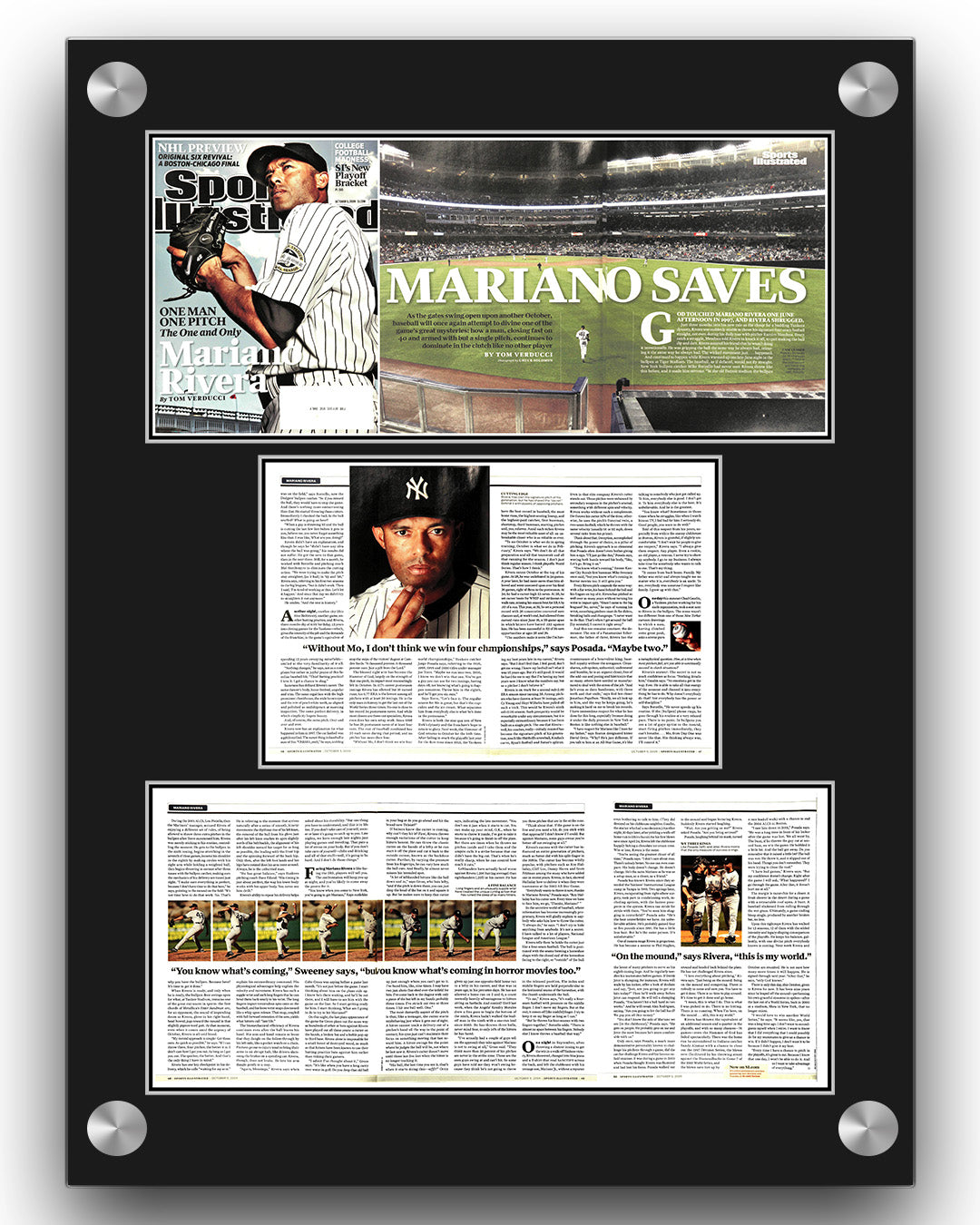 Mariano Rivera "One Man One Pitch", October 2009