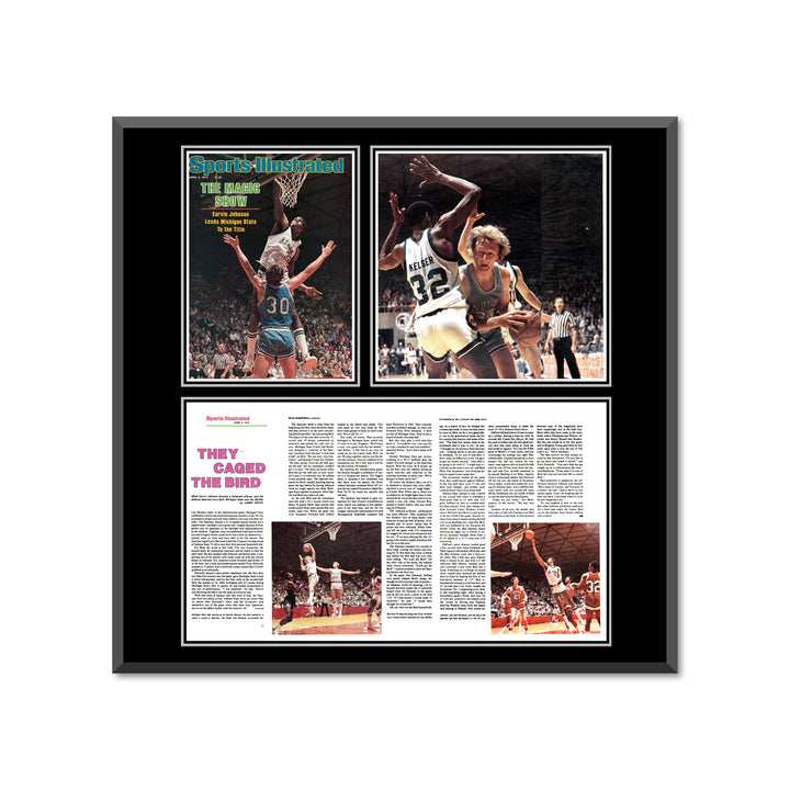 Larry Bird vs Magic Johnson "They Caged the Bird", April 1979