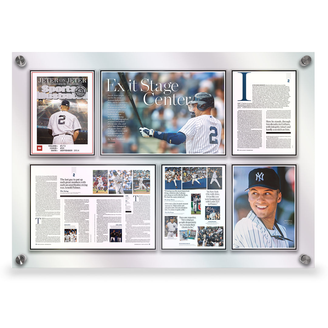 Derek Jeter Retirement Tribute "Exit Stage Center", September 2014