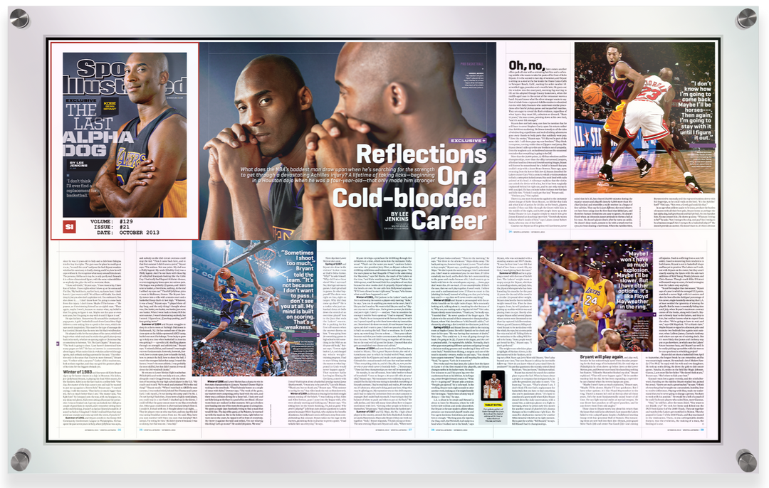 Kobe Bryant, "The Last Alpha Dog", October 2013