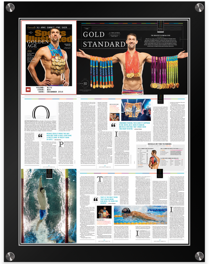 Michael Phelps "Golden Age", December 2016