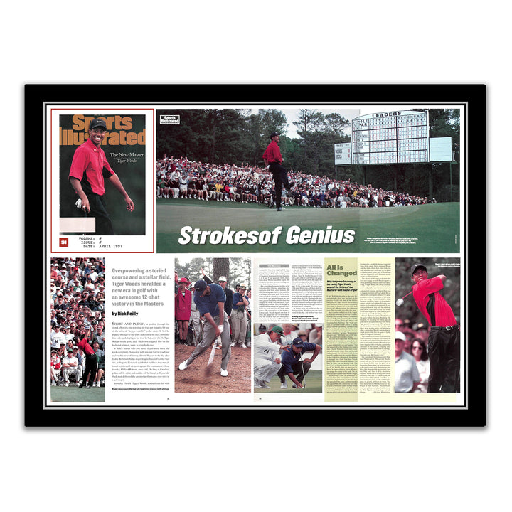 Tiger Woods "Strokes of Genius" Rookie Season, April 1997